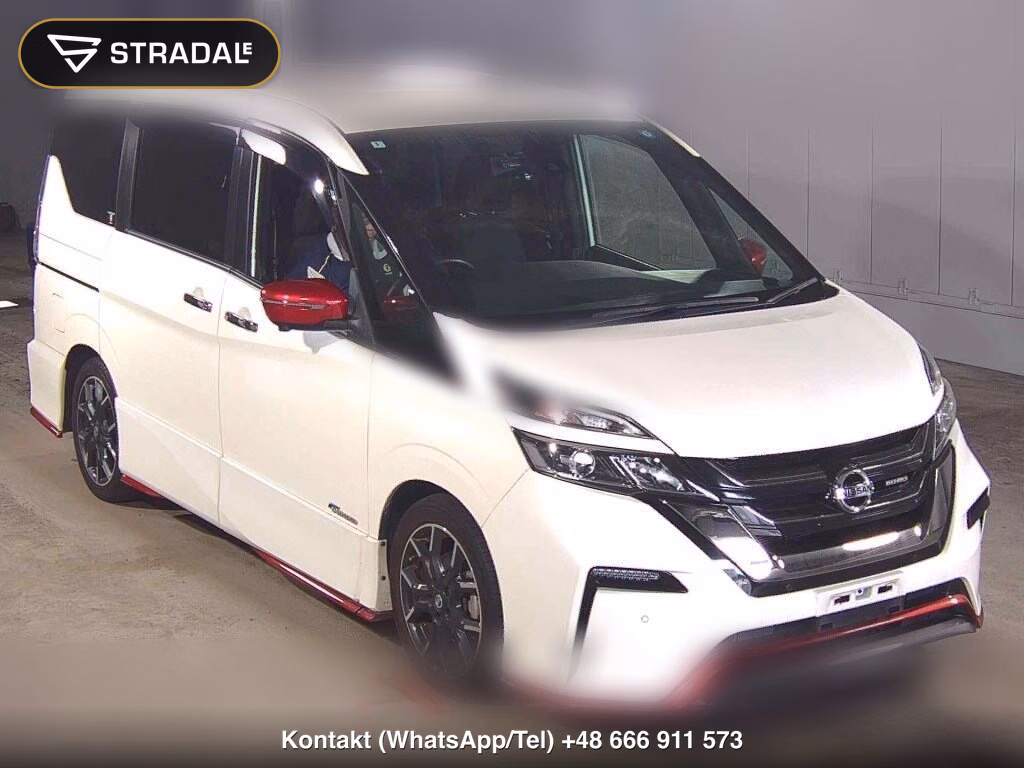 NISSAN SERENA 5D NISMO 2018, aukcja z Japonii, zdjęcie 1