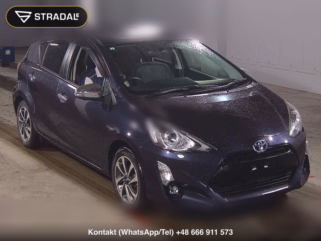TOYOTA AQUA G BLACK SOFT LEATHER SELECTION 2015, aukcja z Japonii, zdjęcie 1