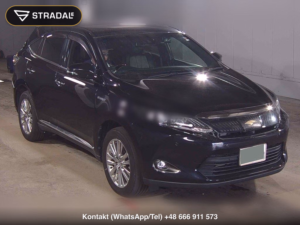 TOYOTA HARRIER HYBRID 4WD PREMIUM ADVANCED PACKAGE 2016, aukcja z Japonii, zdjęcie 1