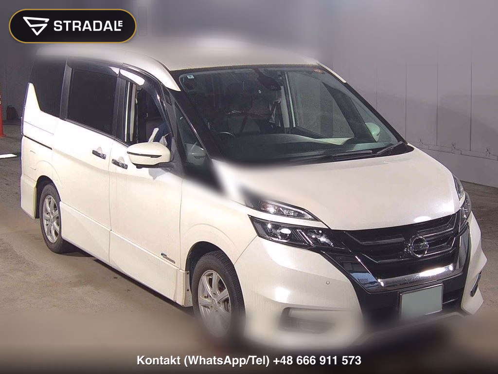 NISSAN SERENA 5D HIGHWAY STAR G 2016, aukcja z Japonii, zdjęcie 1
