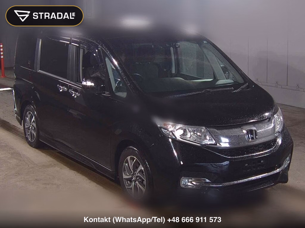 HONDA STEPWAGON SPADA SPADA HONDA SENSING 2017, aukcja z Japonii, zdjęcie 1