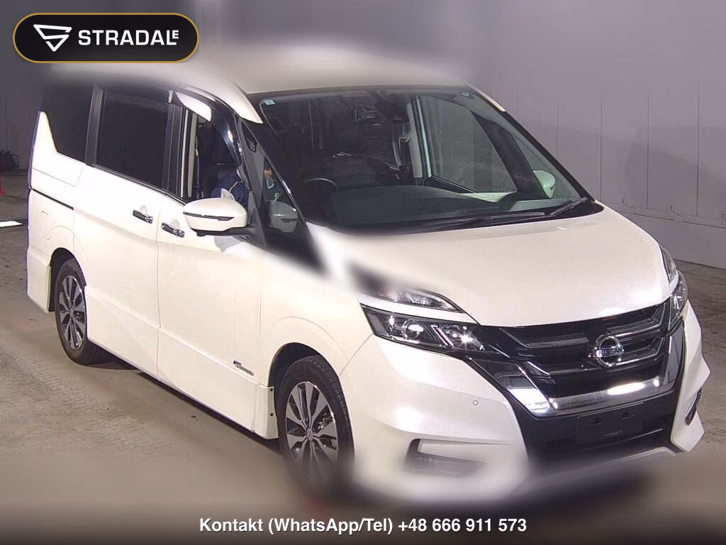 NISSAN SERENA 5D HIGHWAY STAR V 2017, aukcja z Japonii, zdjęcie 1