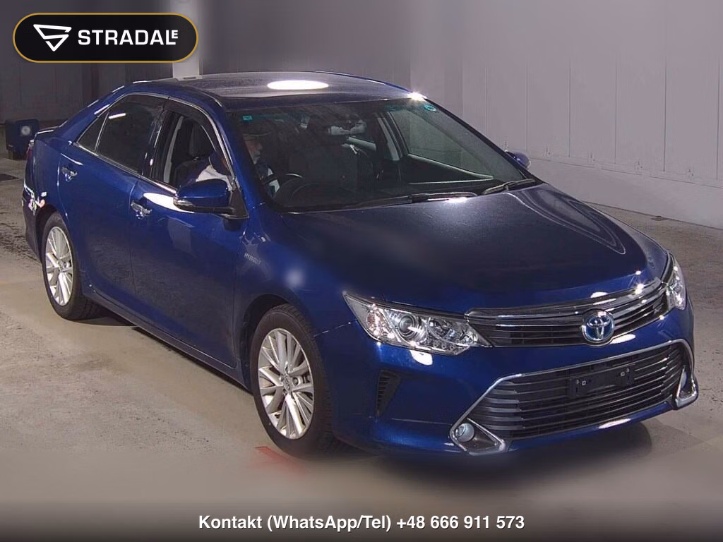 TOYOTA CAMRY 4D HYBRID G PACKAGE 2015, aukcja z Japonii, zdjęcie 1