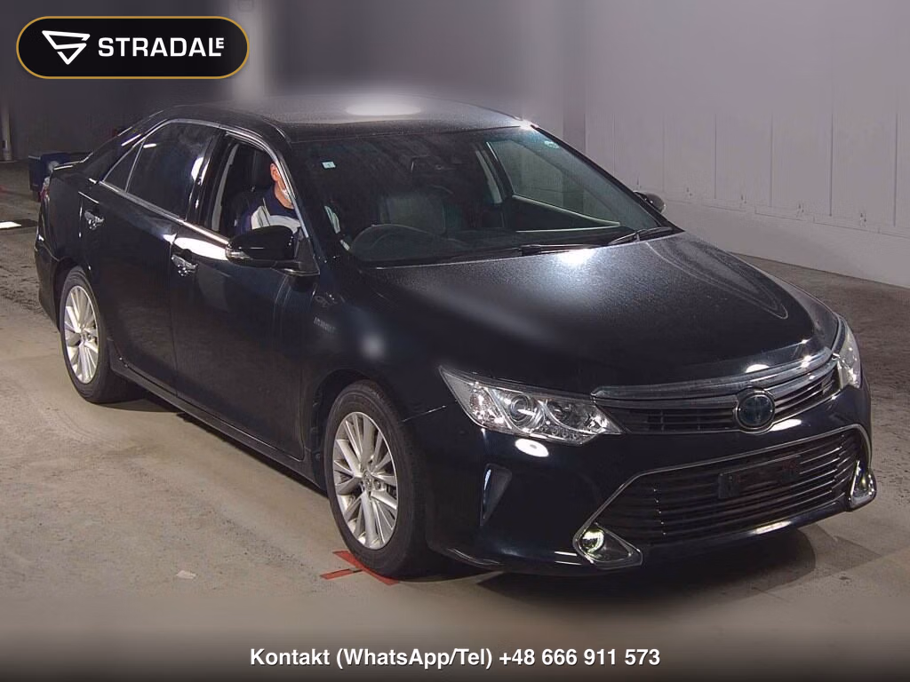 TOYOTA CAMRY 4D HYBRID LEATHER PACKAGE 2015, aukcja z Japonii, zdjęcie 1