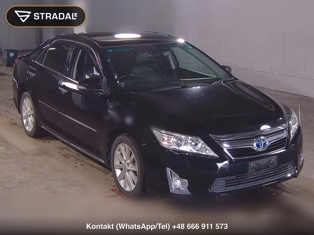 TOYOTA CAMRY 4D HYBRID LEATHER PACKAGE 2014, aukcja z Japonii, zdjęcie 1