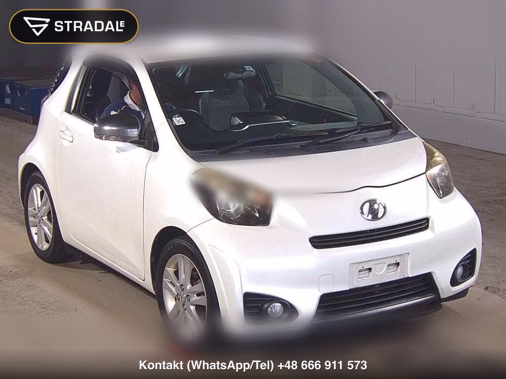 TOYOTA IQ 130G MT LEATHER PACKAGE 2013, aukcja z Japonii, zdjęcie 1