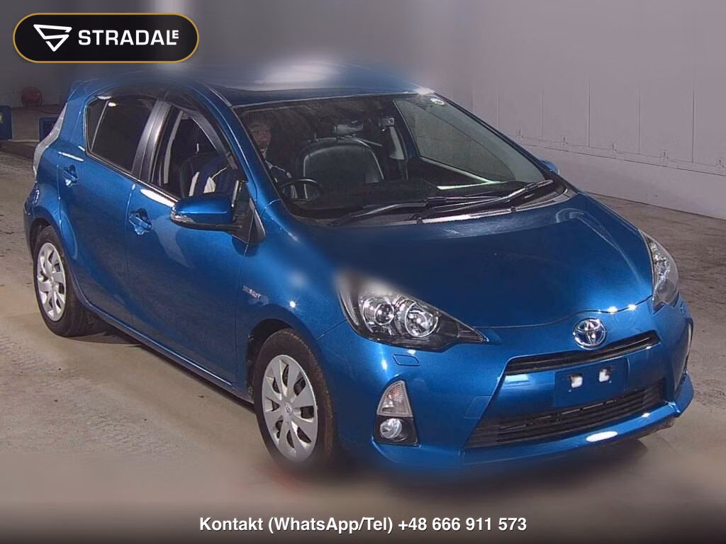 TOYOTA AQUA G BLACK SOFT LEATHER SELECTION 2013, aukcja z Japonii, zdjęcie 1