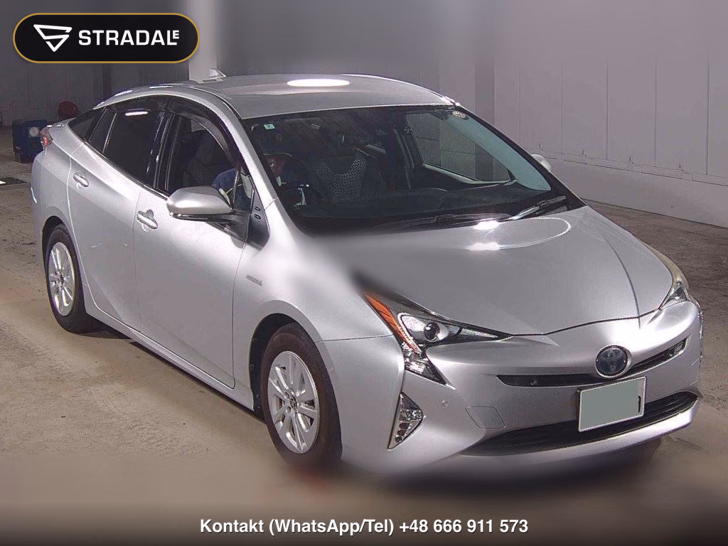 TOYOTA PRIUS 5D S SAFETY PLUS 2018, aukcja z Japonii, zdjęcie 1