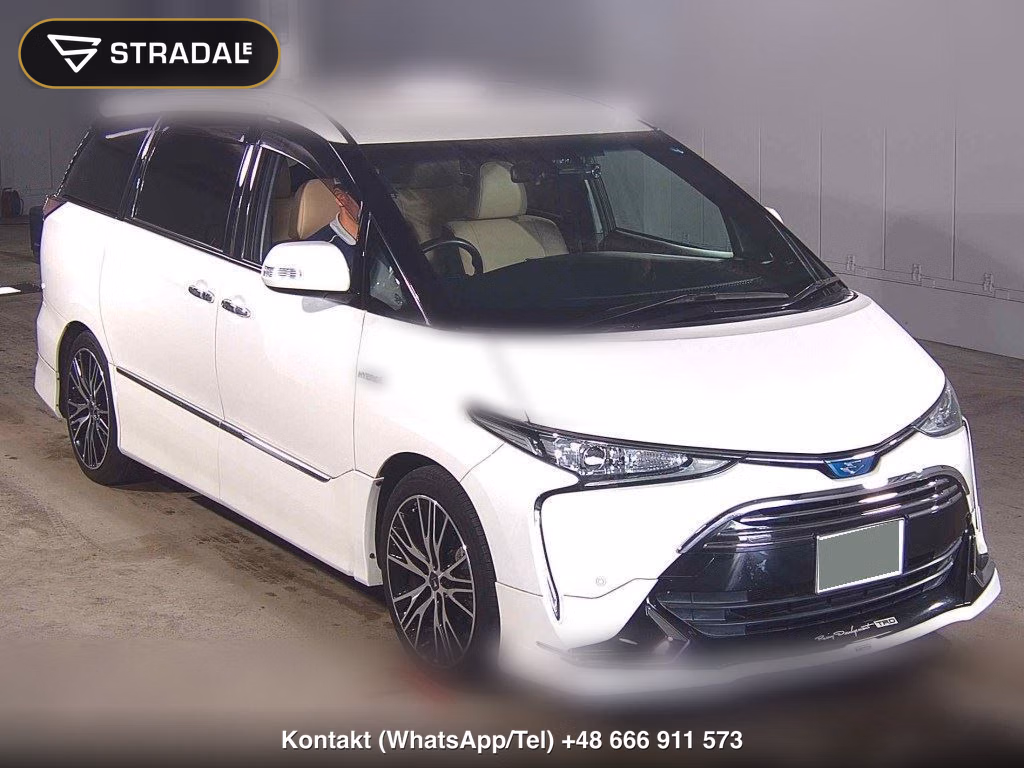 TOYOTA ESTIMA HYBRID 4WD AERAS SMART 2019, aukcja z Japonii, zdjęcie 1
