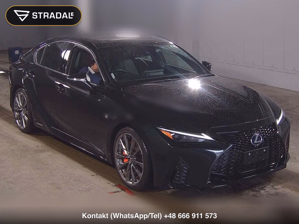 LEXUS IS 4D IS300H F SPORT 2021, aukcja z Japonii, zdjęcie 1