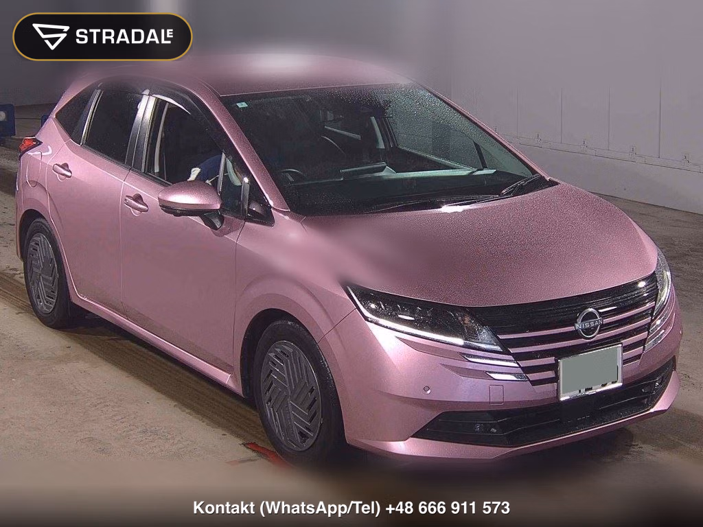 NISSAN NOTE X 2024, aukcja z Japonii, zdjęcie 1