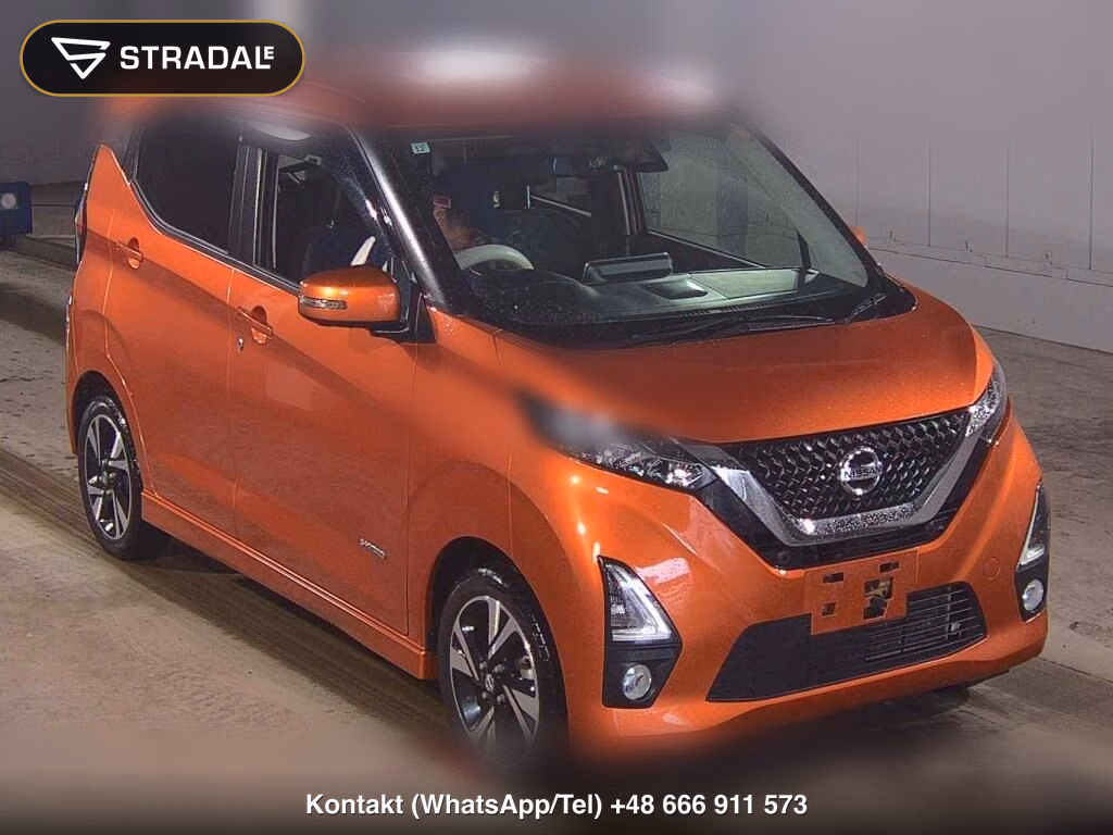 NISSAN DAYZ 4WD HIGHWAY STAR G TURBO 2019, aukcja z Japonii, zdjęcie 1