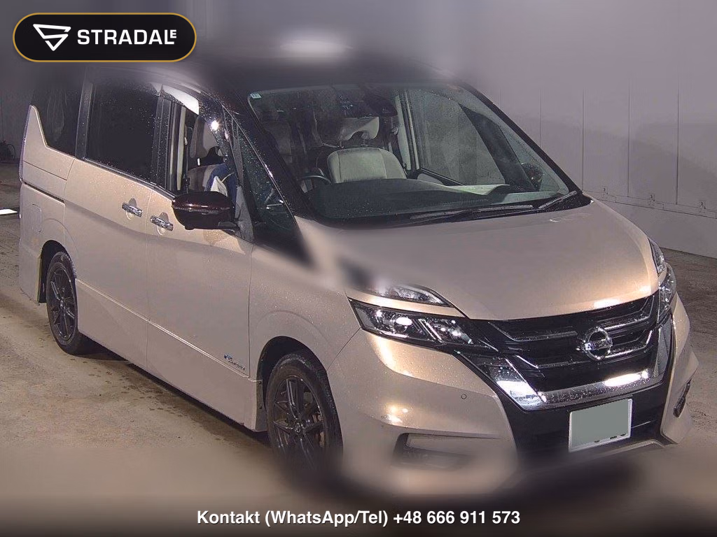 NISSAN SERENA 5D HIGHWAY STAR G 2016, aukcja z Japonii, zdjęcie 1