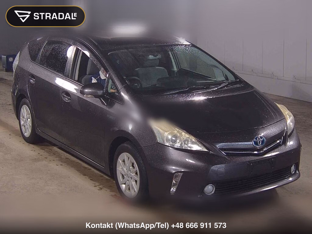 TOYOTA PRIUS ALPHA S 2014, aukcja z Japonii, zdjęcie 1