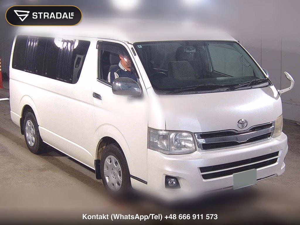 TOYOTA HIACE WAGON 4D GL 2012, aukcja z Japonii, zdjęcie 1