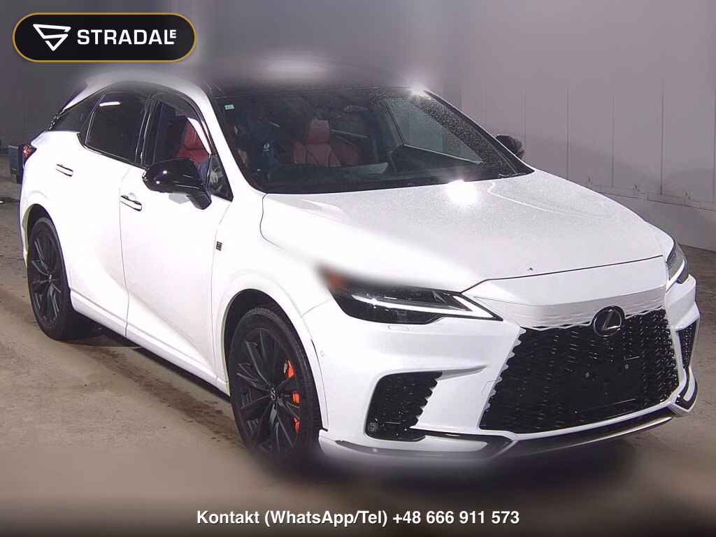 LEXUS RX 4WD RX500H F SPORT PERFORMANCE 2023, aukcja z Japonii, zdjęcie 1