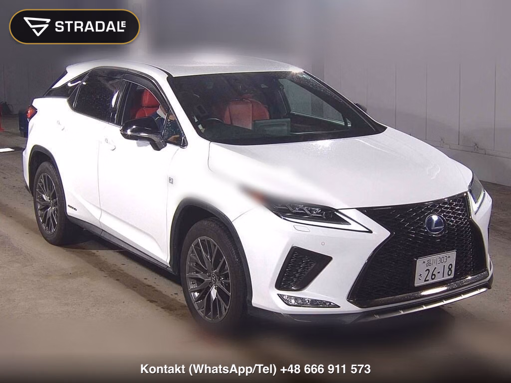 LEXUS RX 4WD RX450H F SPORT 2021, aukcja z Japonii, zdjęcie 1