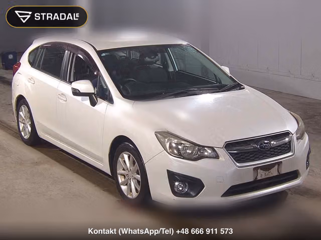 SUBARU IMPREZA SPORT 2.0I 2012, samochód z aukcji Japonii