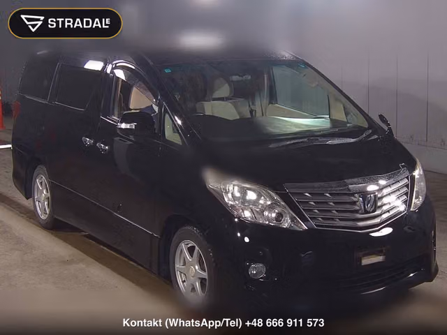 TOYOTA ALPHARD 240S LIMITED 2009, samochód z aukcji Japonii