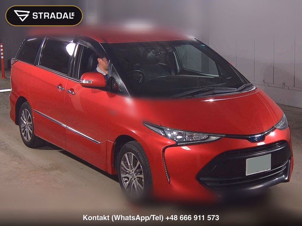 TOYOTA ESTIMA HYBRID 4WD AERAS PREMIUM 2019, aukcja z Japonii, zdjęcie 1