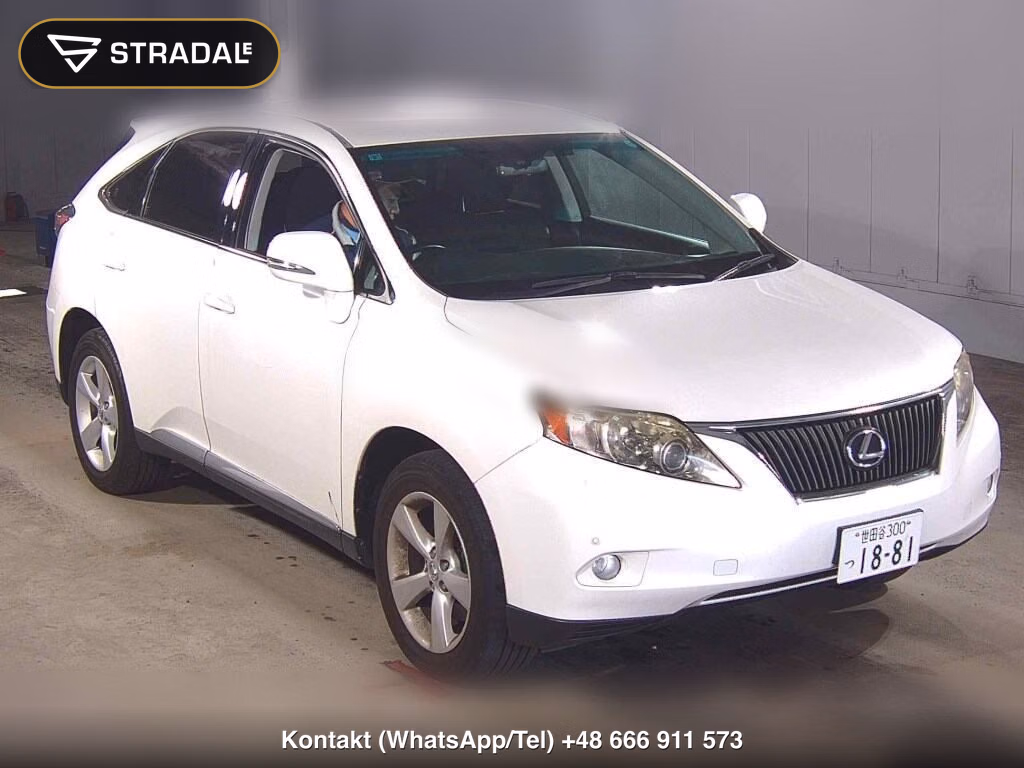 LEXUS RX RX270 2011, aukcja z Japonii, zdjęcie 1
