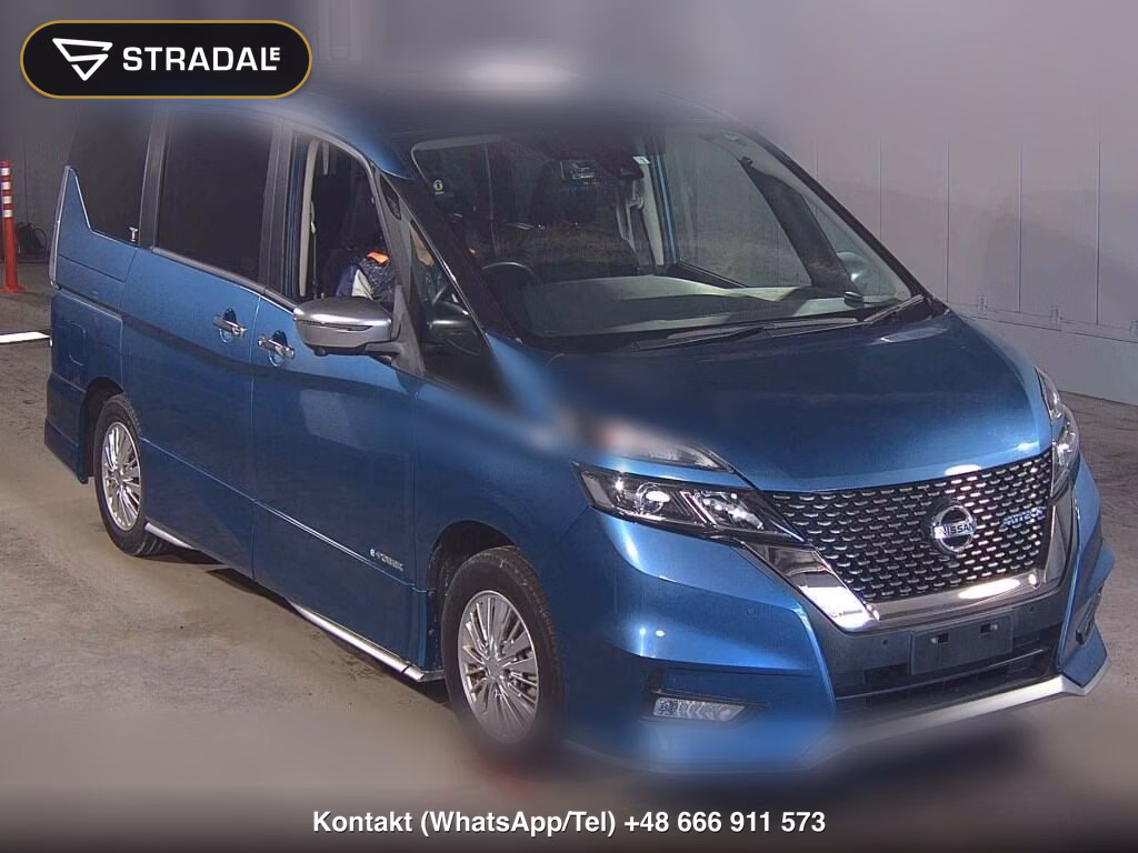 NISSAN SERENA 5D E-POWER AUTECH 2018, aukcja z Japonii, zdjęcie 1