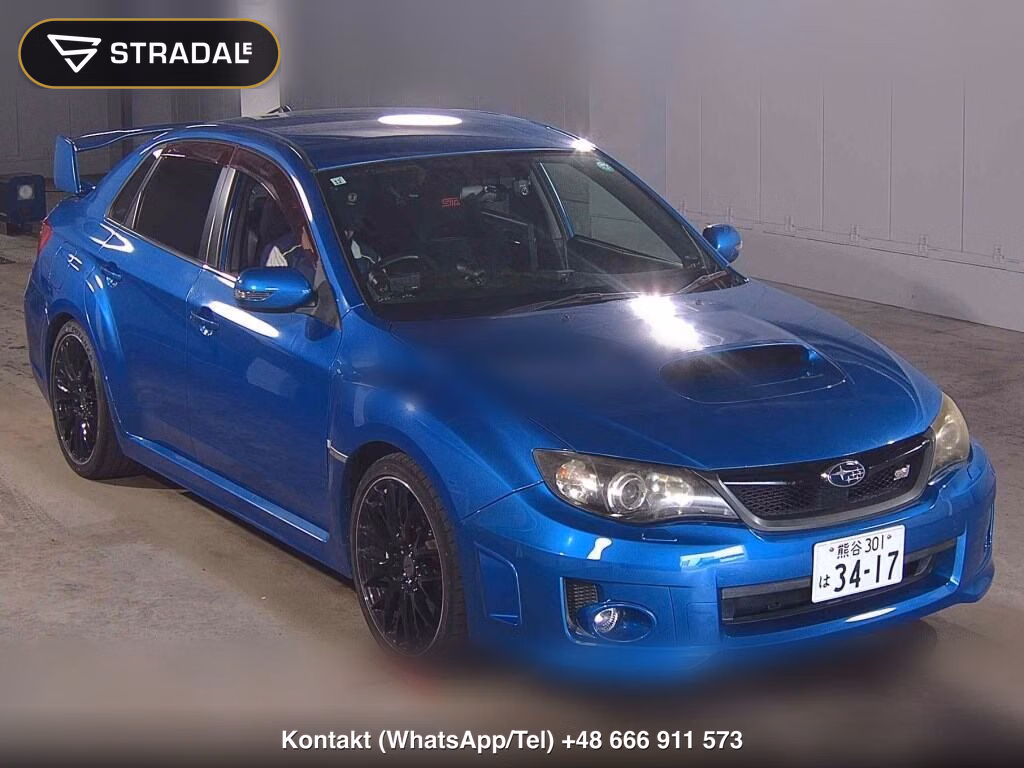SUBARU IMPREZA 4D 4WD WRX STI 2011, aukcja z Japonii, zdjęcie 1