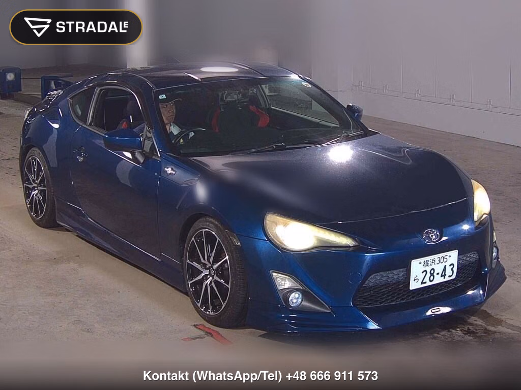 TOYOTA 86 GT 2012, aukcja z Japonii, zdjęcie 1