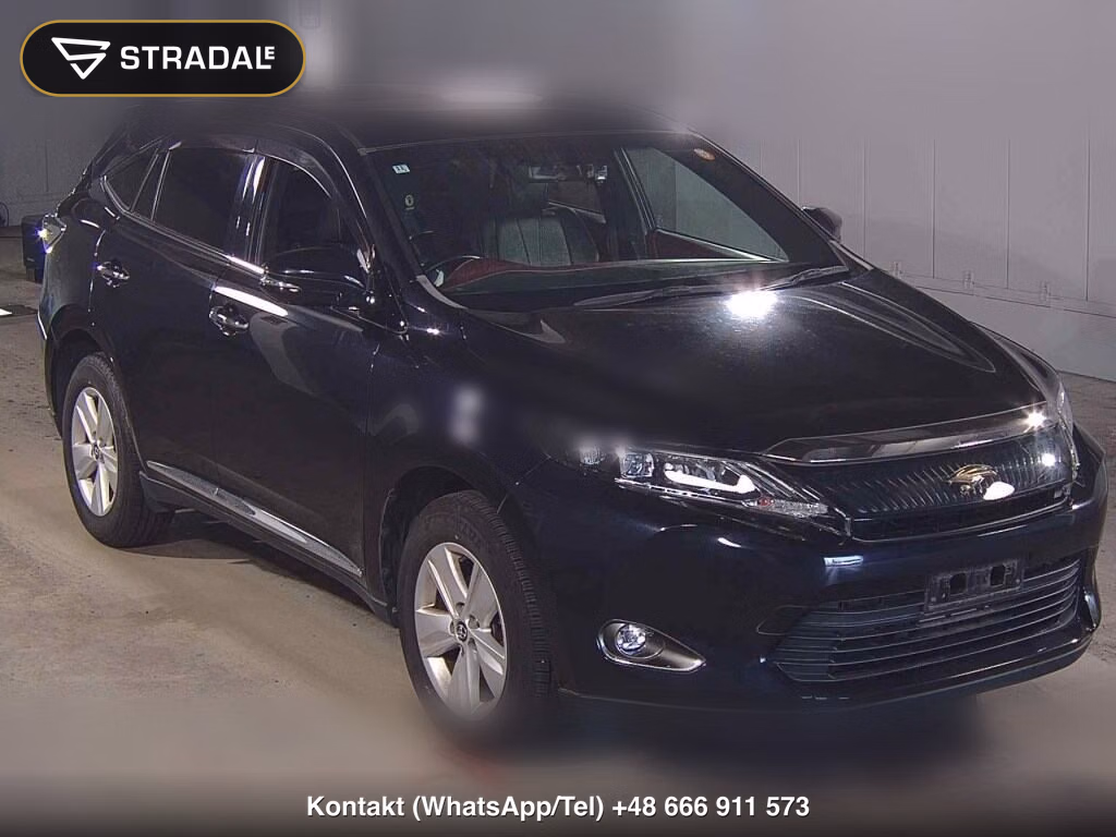 TOYOTA HARRIER ELEGANCE 2016, aukcja z Japonii, zdjęcie 1