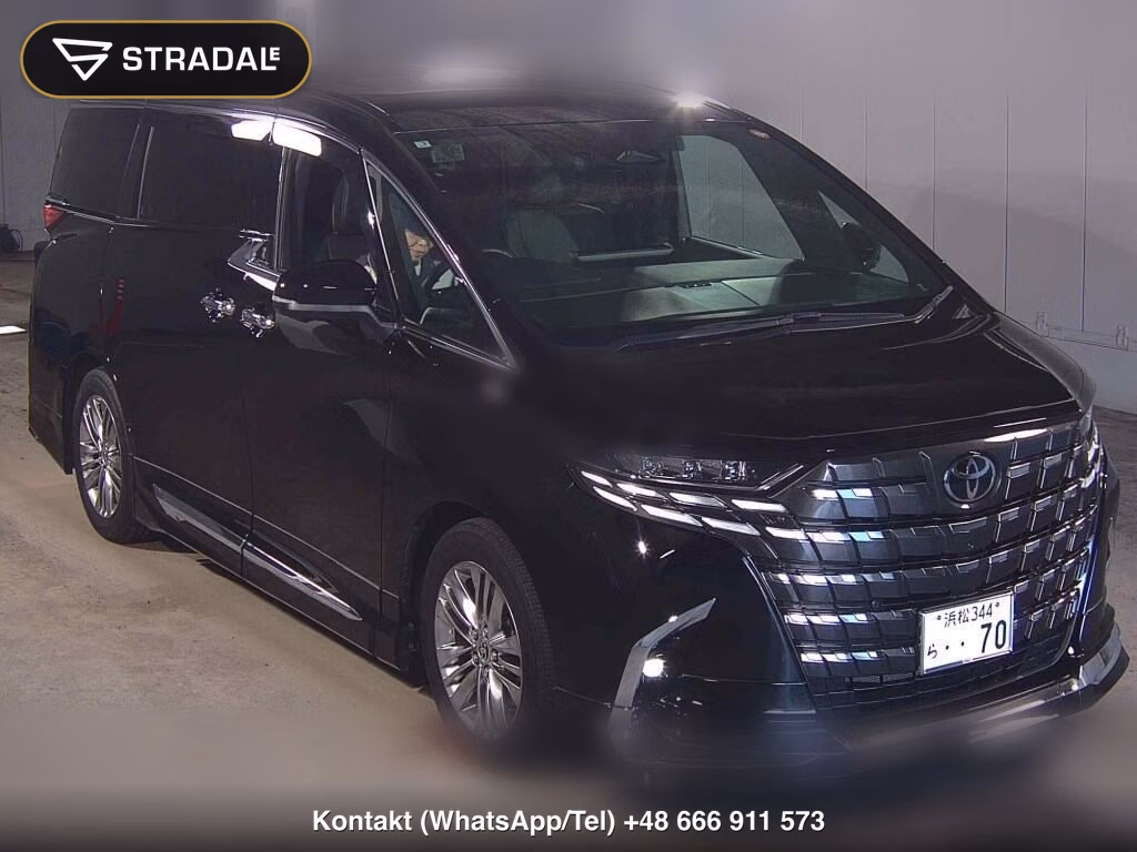 TOYOTA ALPHARD Z 2025, aukcja z Japonii, zdjęcie 1