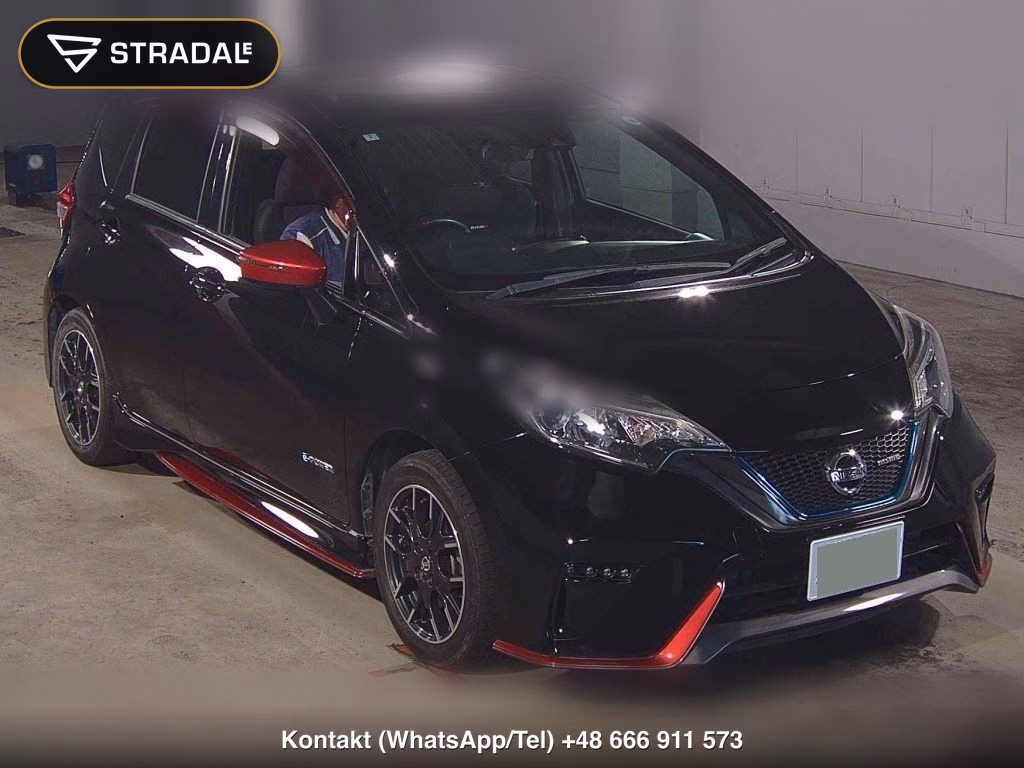 NISSAN NOTE E-POWER NISMO 2018, aukcja z Japonii, zdjęcie 1