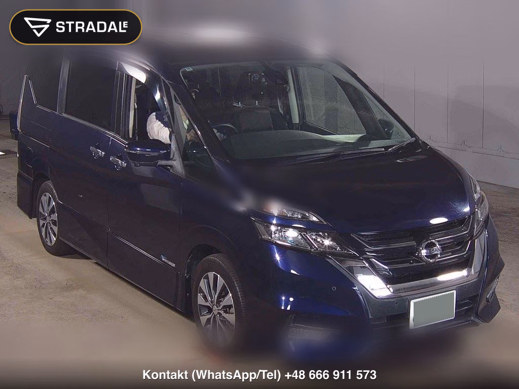 NISSAN SERENA 5D HIGHWAY STAR 2016, aukcja z Japonii, zdjęcie 1