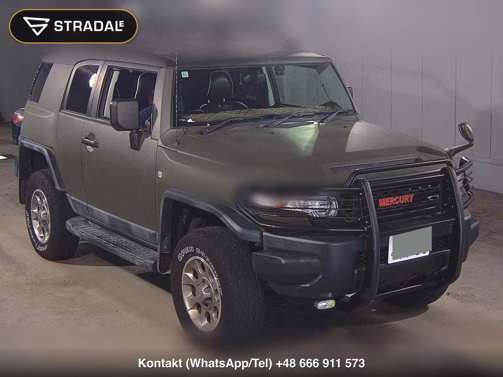 TOYOTA FJ CRUISER 4WD BASE GRADE 2011, aukcja z Japonii, zdjęcie 1