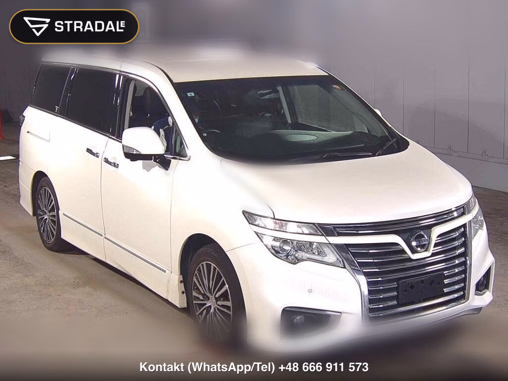 NISSAN ELGRAND 5D 250 HIGHWAY STAR S 2017, aukcja z Japonii, zdjęcie 1