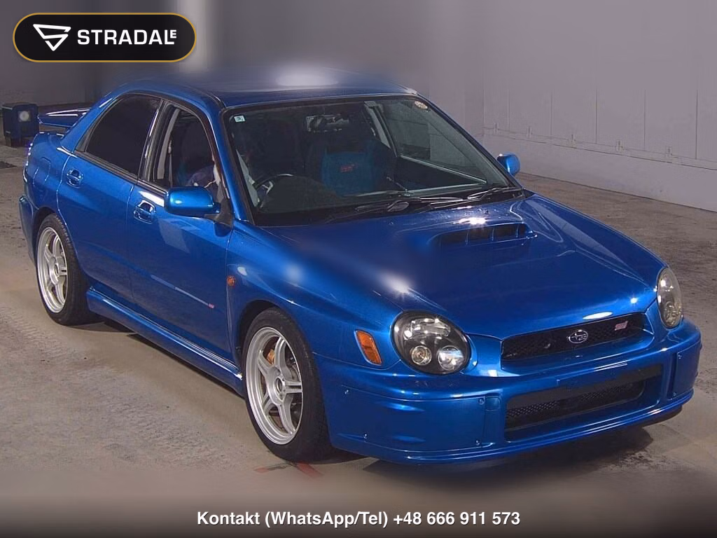SUBARU IMPREZA WRX 4WD WRX STI LIMITED 2002, aukcja z Japonii, zdjęcie 1