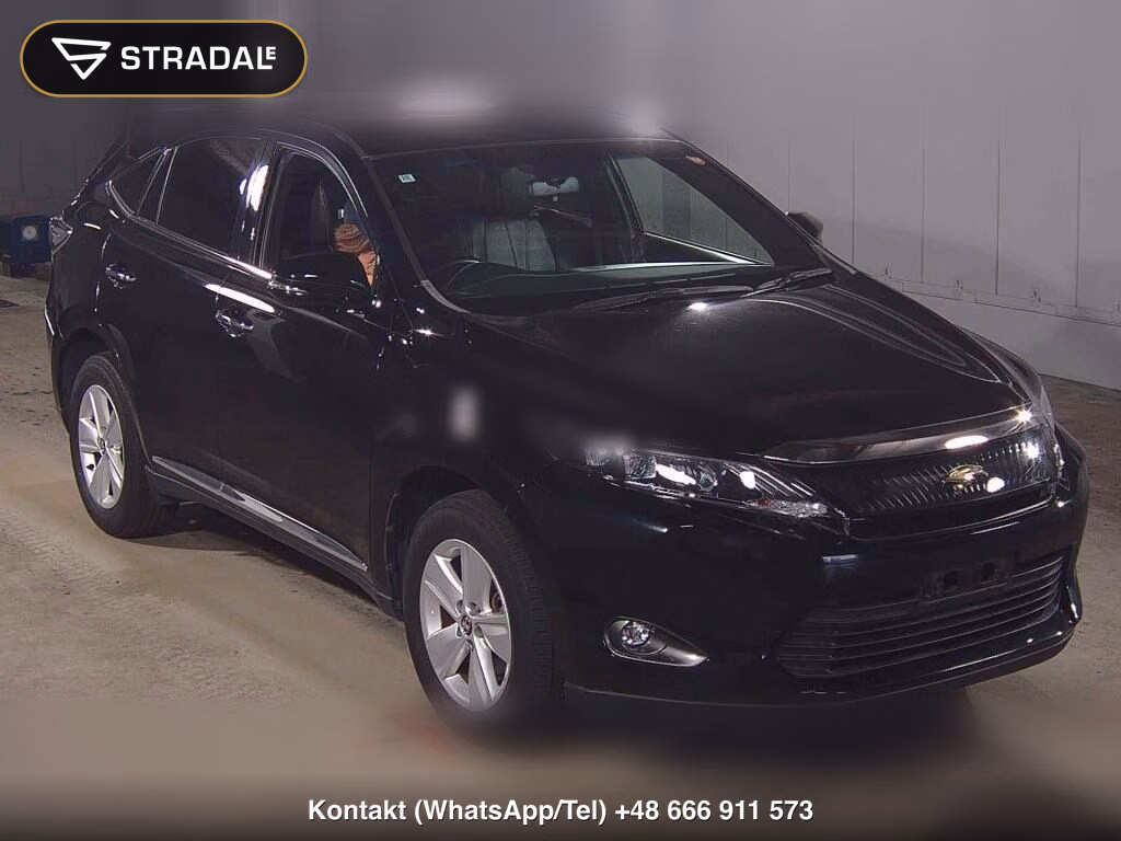 TOYOTA HARRIER ELEGANCE 2016, aukcja z Japonii, zdjęcie 1