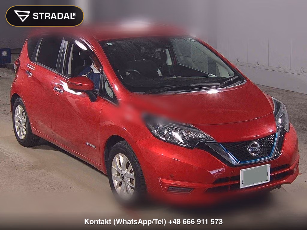 NISSAN NOTE E-POWER X 2019, aukcja z Japonii, zdjęcie 1