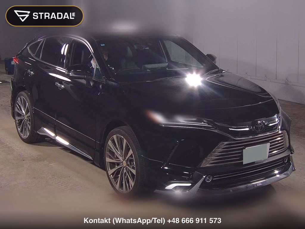 TOYOTA HARRIER Z LEATHER PACKAGE 2021, aukcja z Japonii, zdjęcie 1