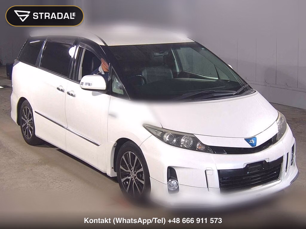 TOYOTA ESTIMA HYBRID 4WD AERAS PREMIUM EDITION 2013, aukcja z Japonii, zdjęcie 1