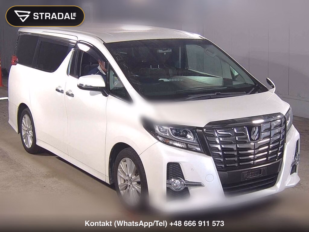 TOYOTA ALPHARD 2.5S A PACKAGE 2016, aukcja z Japonii, zdjęcie 1