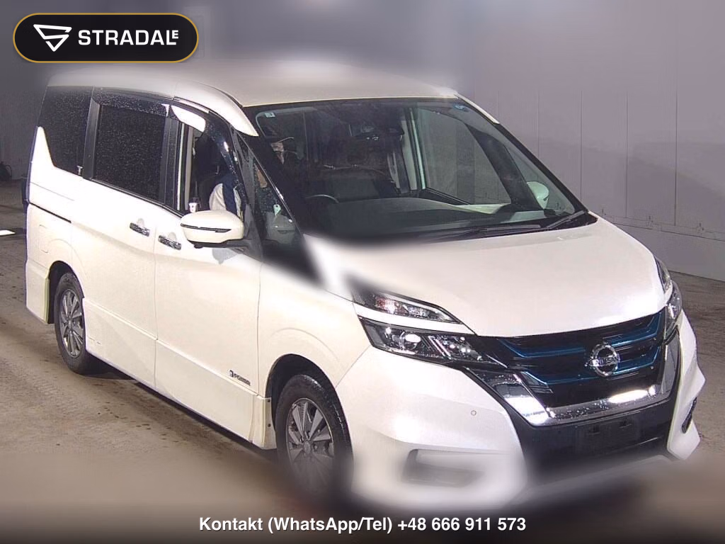 NISSAN SERENA 5D E-POWER HIGHWAY STAR V 2019, aukcja z Japonii, zdjęcie 1