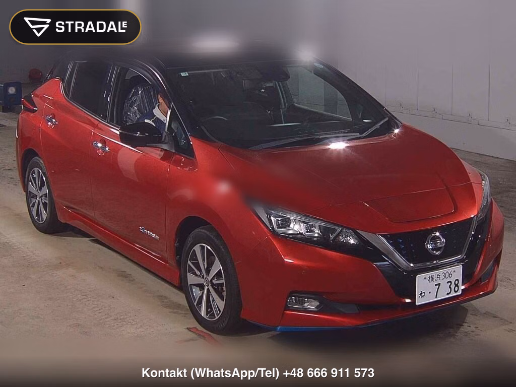 NISSAN LEAF E+ X 2019, aukcja z Japonii, zdjęcie 1