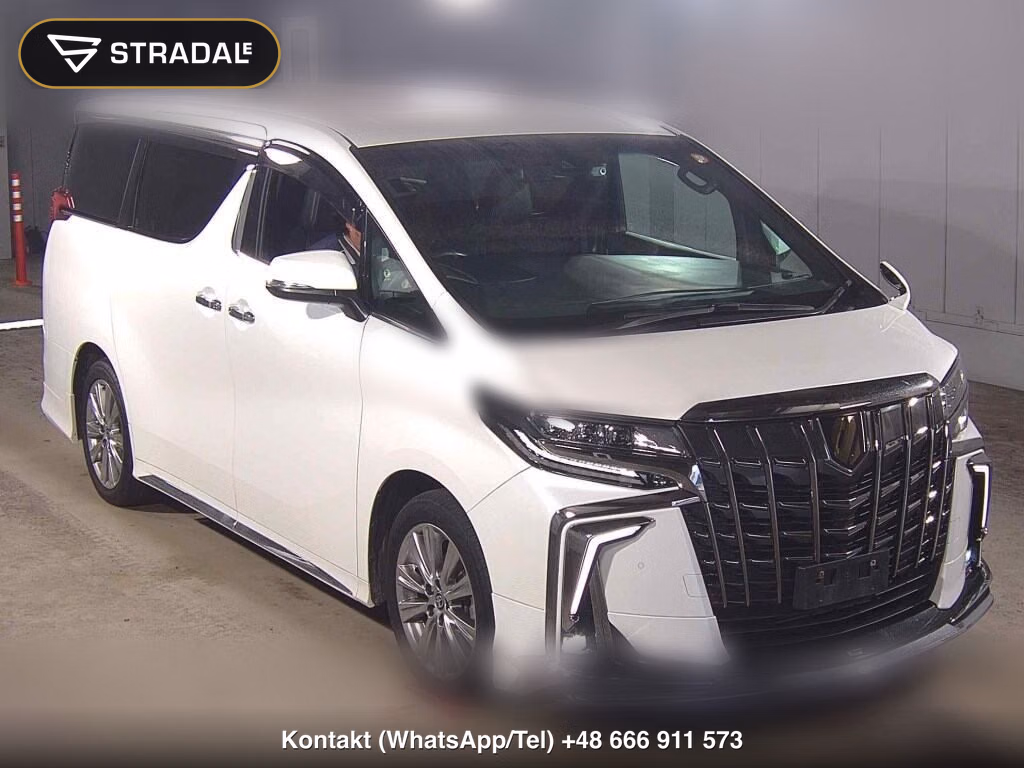 TOYOTA ALPHARD S TYPE GOLDⅢ 2022, aukcja z Japonii, zdjęcie 1