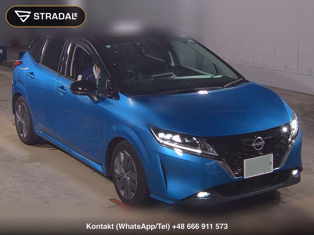 NISSAN NOTE X 2022, aukcja z Japonii, zdjęcie 1