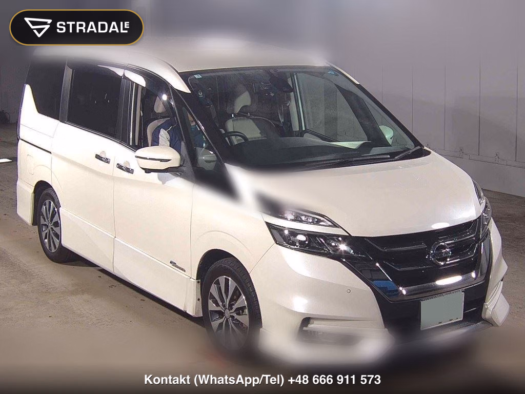 NISSAN SERENA 5D HIGHWAY STAR V SELECTION 2017, aukcja z Japonii, zdjęcie 1
