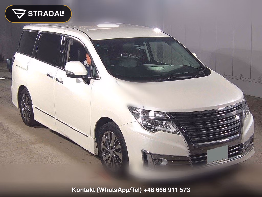 NISSAN ELGRAND 5D 4WD RIDER 2014, aukcja z Japonii, zdjęcie 1