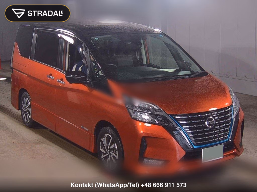 NISSAN SERENA 5D E-POWER HIGHWAY STAR V 2020, aukcja z Japonii, zdjęcie 1