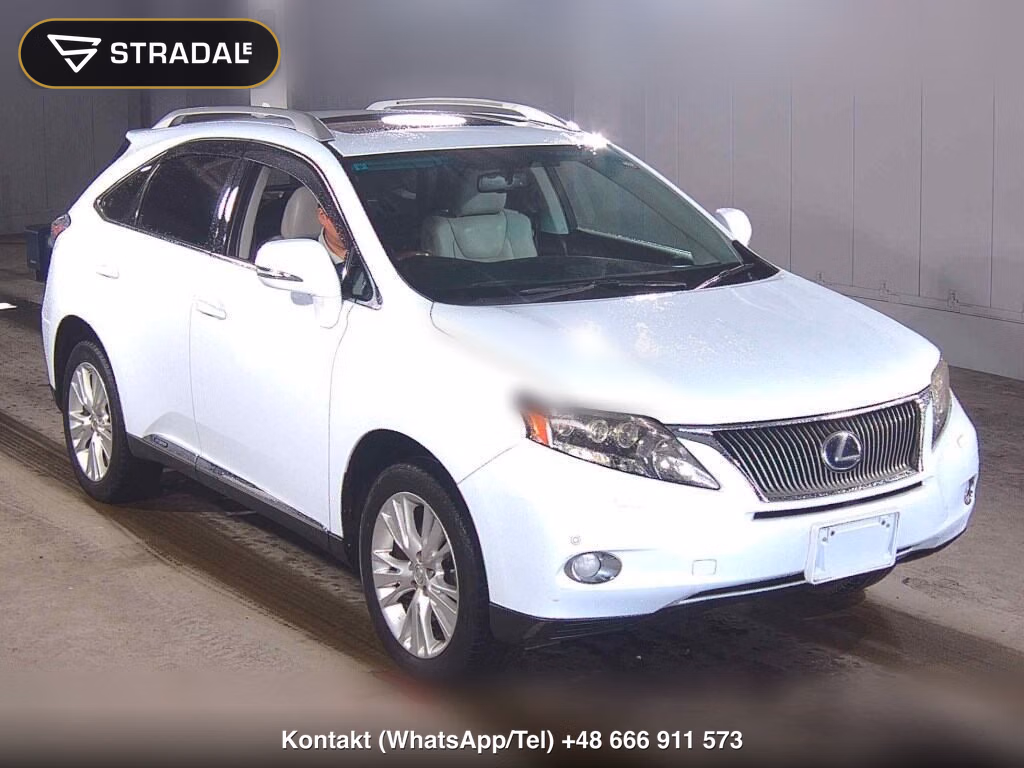 LEXUS RX 4WD RX450H VERSION L 2009, aukcja z Japonii, zdjęcie 1