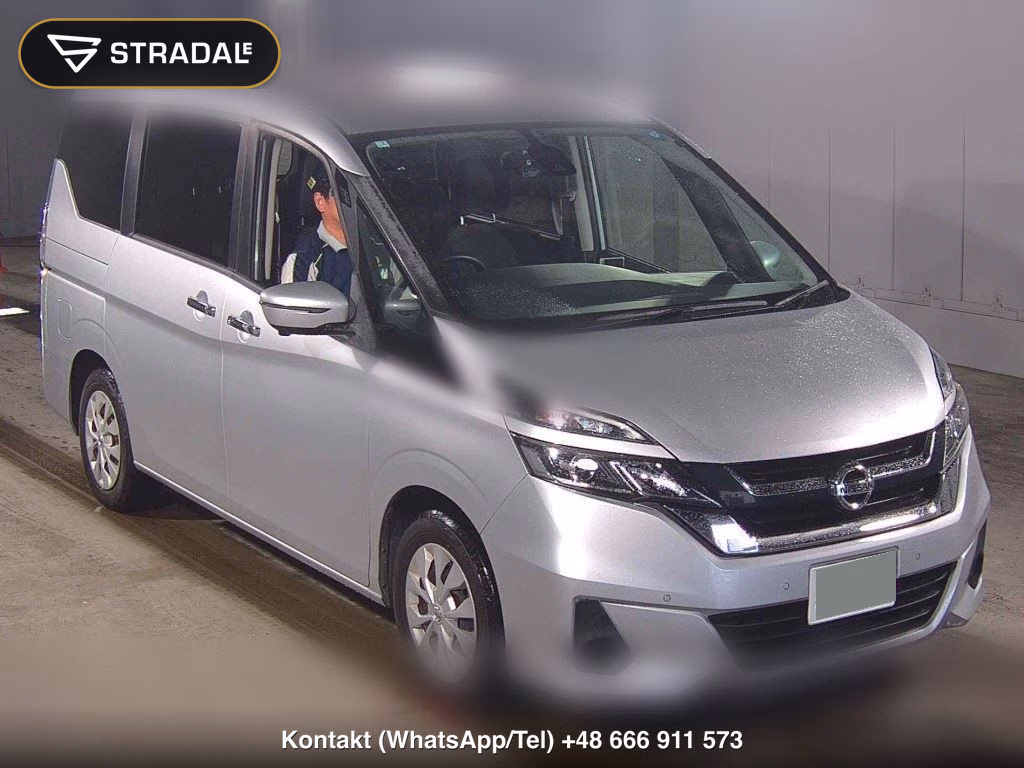 NISSAN SERENA 5D S 2017, aukcja z Japonii, zdjęcie 1