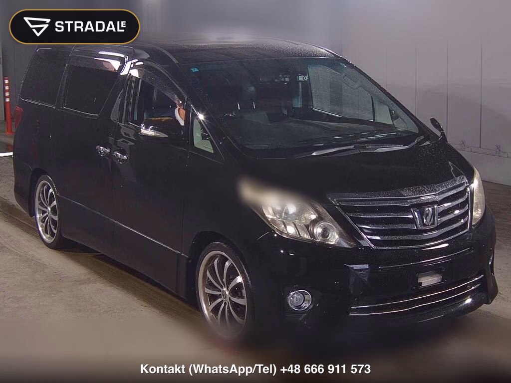 TOYOTA ALPHARD 240S C PACKAGE 2012, aukcja z Japonii, zdjęcie 1